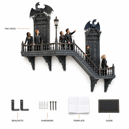 The Rider's Perch — Corner Wall Display